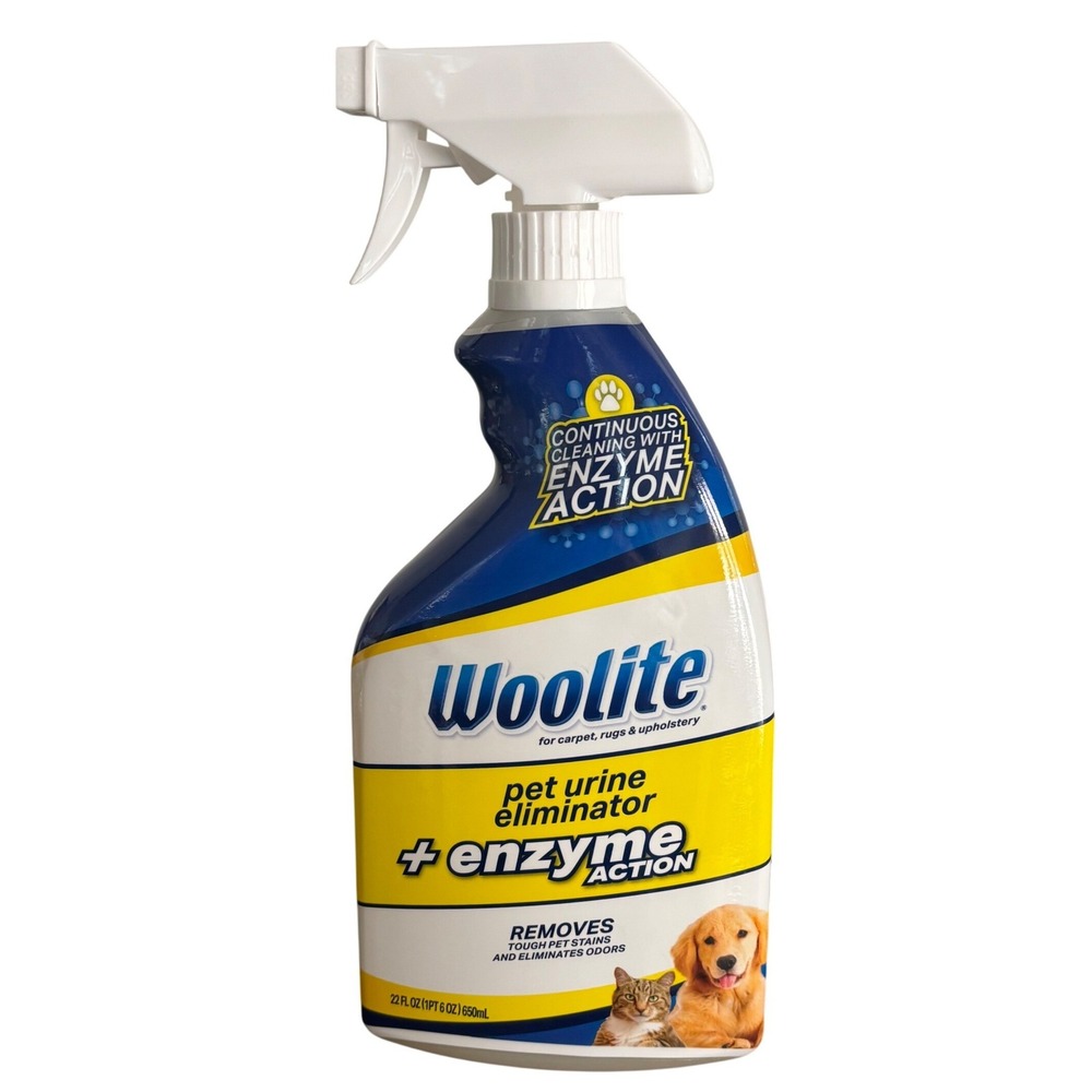 Woolite Pet Urine Eliminator Enzyme Action Carpet Upholstery Cleaner‎ 22oz Spray